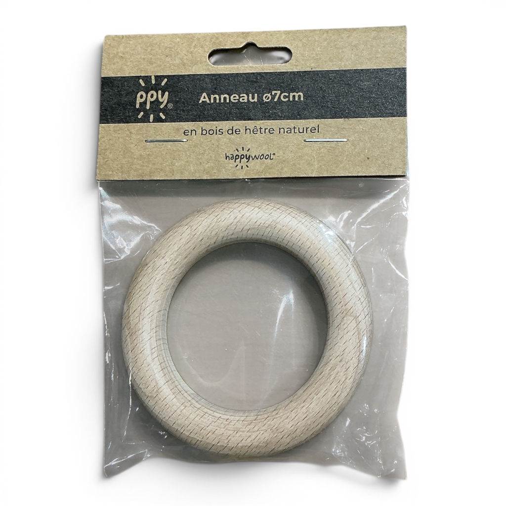 Anneau en bois de hêtre Phildar