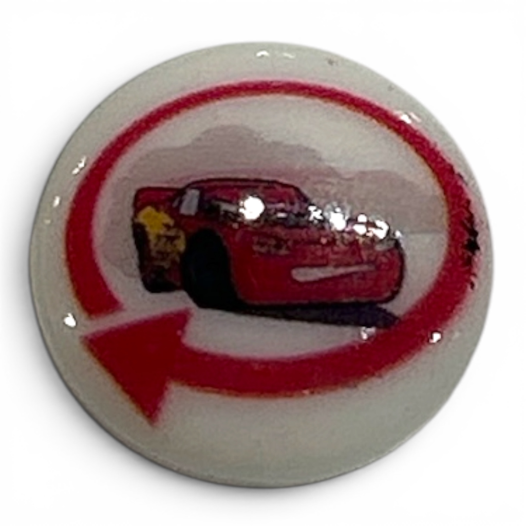 Bouton D13  Disney - Cars Flash Mc Queen
