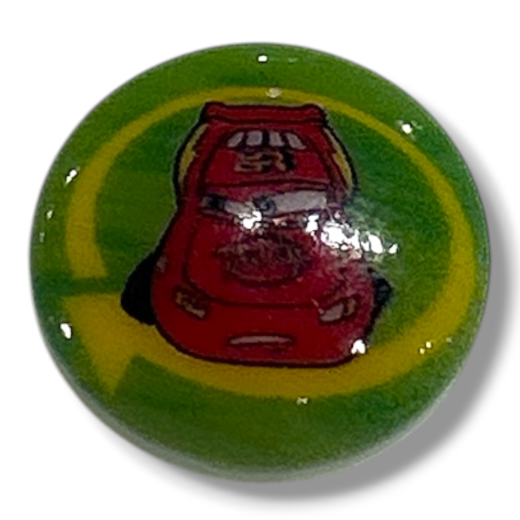 Bouton D18 Disney - Cars Flash Mc Queen