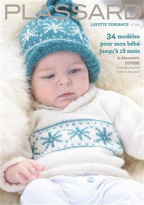 Livre de tricot layette n°127 Plassard