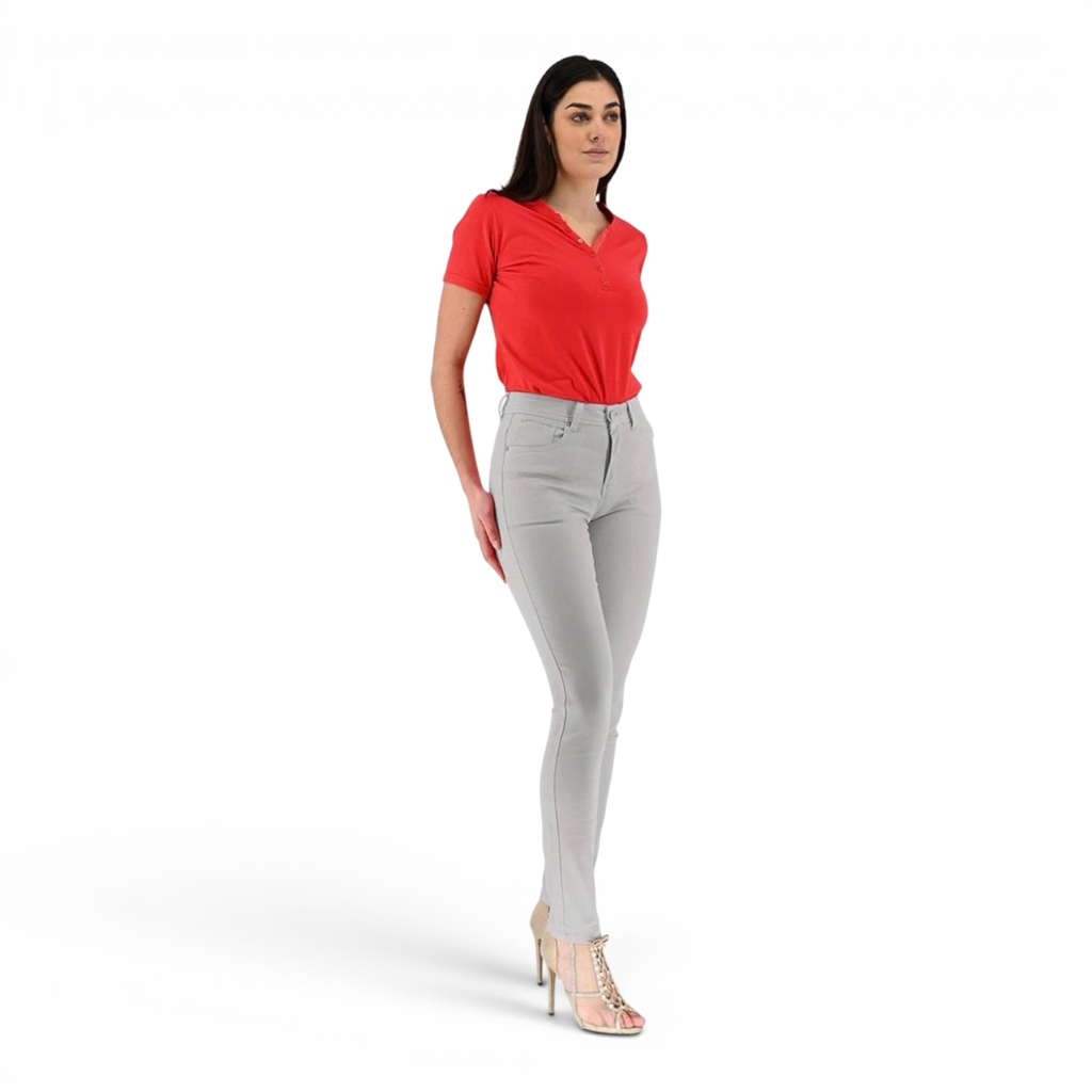 Pantalon Laura coupe droite S’Quise (52, Noir)