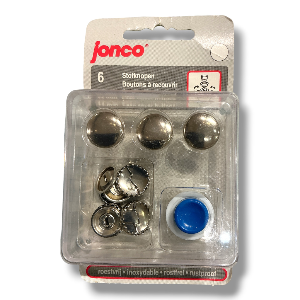 Kit boutons métallique à recouvrir