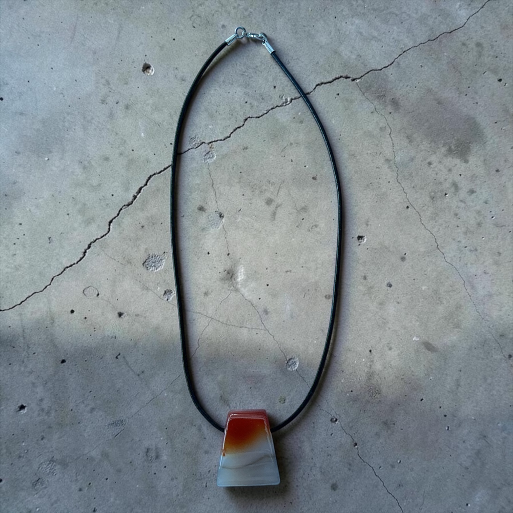 Collier Agate-Calcédoine