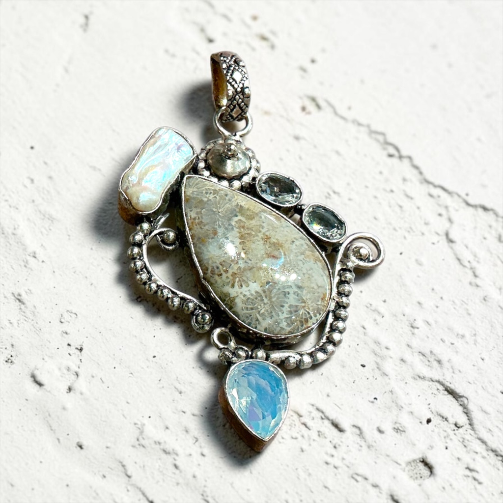 Pendentif Coralia