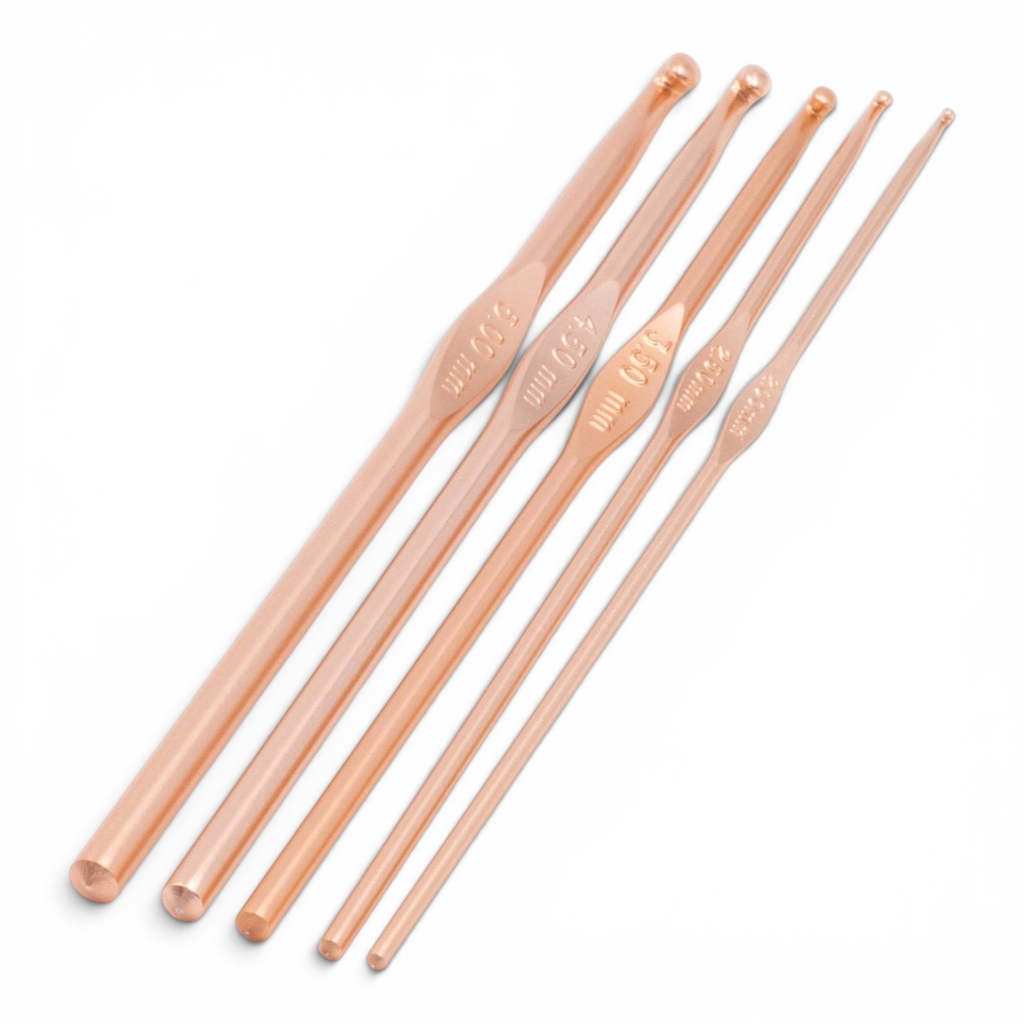 Phildar Crochet Rose Gold