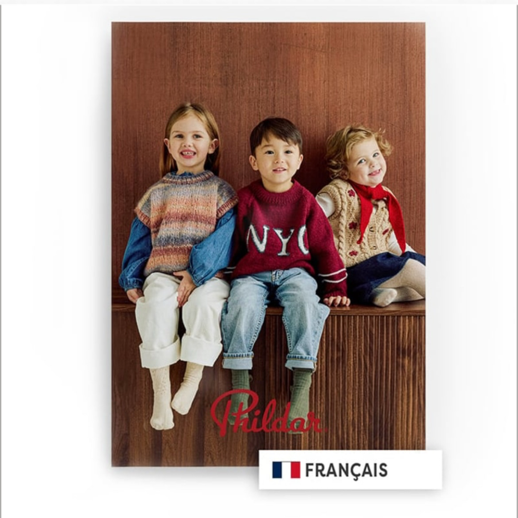 Livre Phildar n°278 Enfants Tricot Automne -Hiver