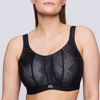 Soutien-gorge de sport The Game Primadonna (Noir, 85/100, C)