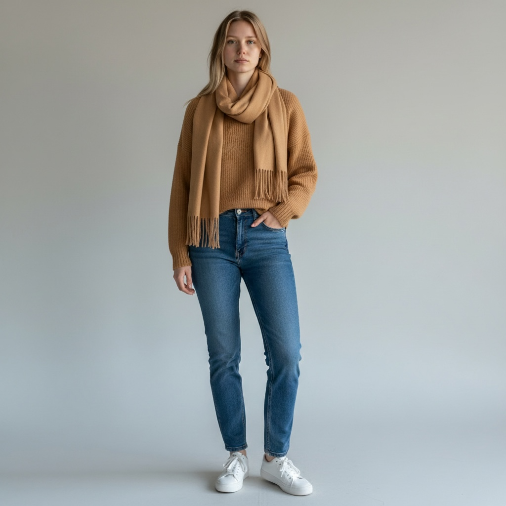 Écharpe Lainie (Beige)