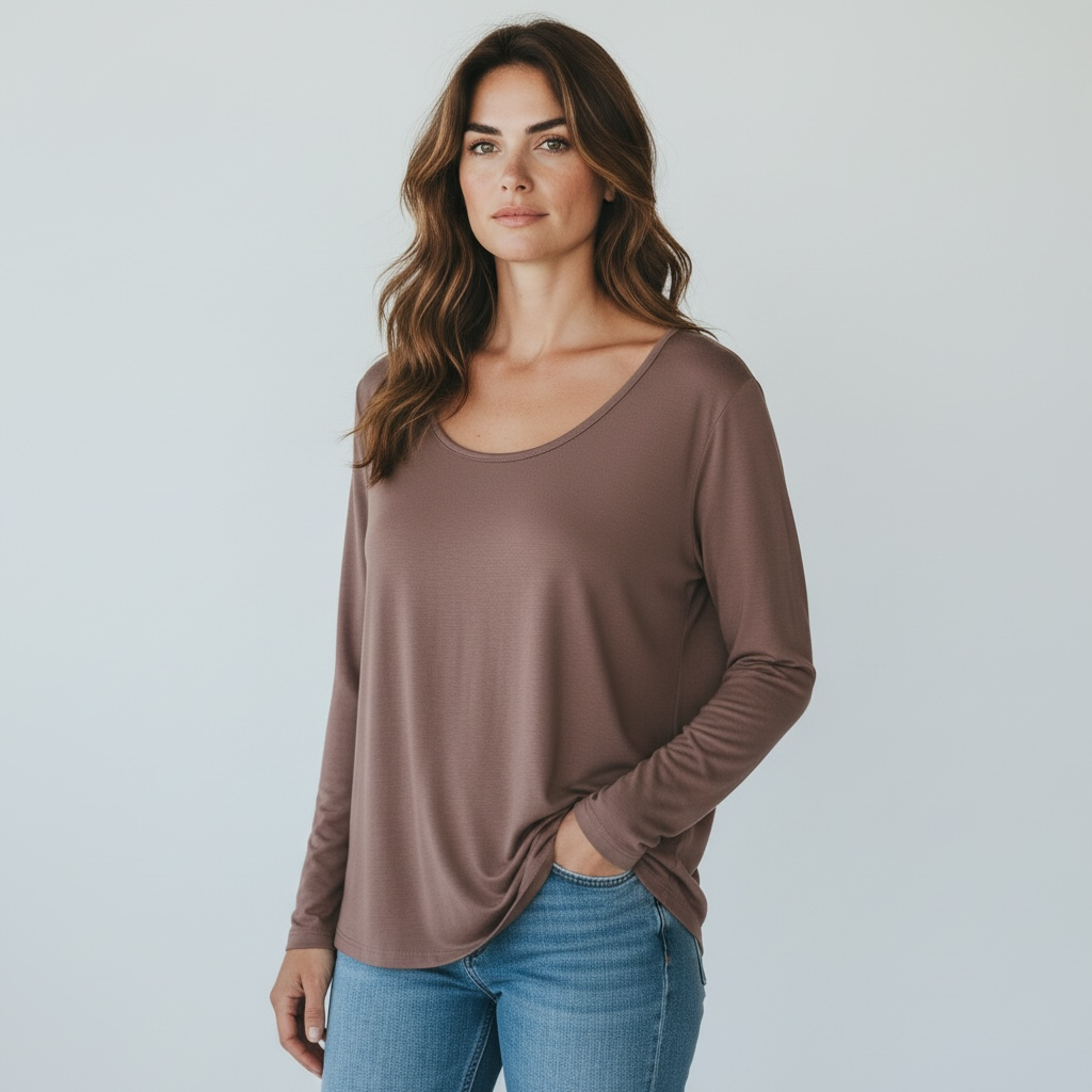 T-shirt Essentiel manches longues ALC-diffusion (46/48, Noir)