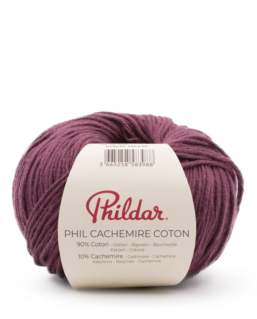 Phildar Phil Cachemire Coton (Lilas)