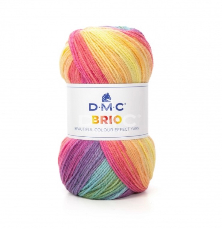 DMC Brio (Parme/bleu/gris407)