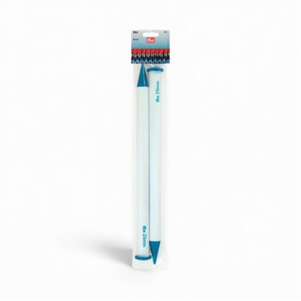 Aiguilles à tricoter plastique 40 cm Prym