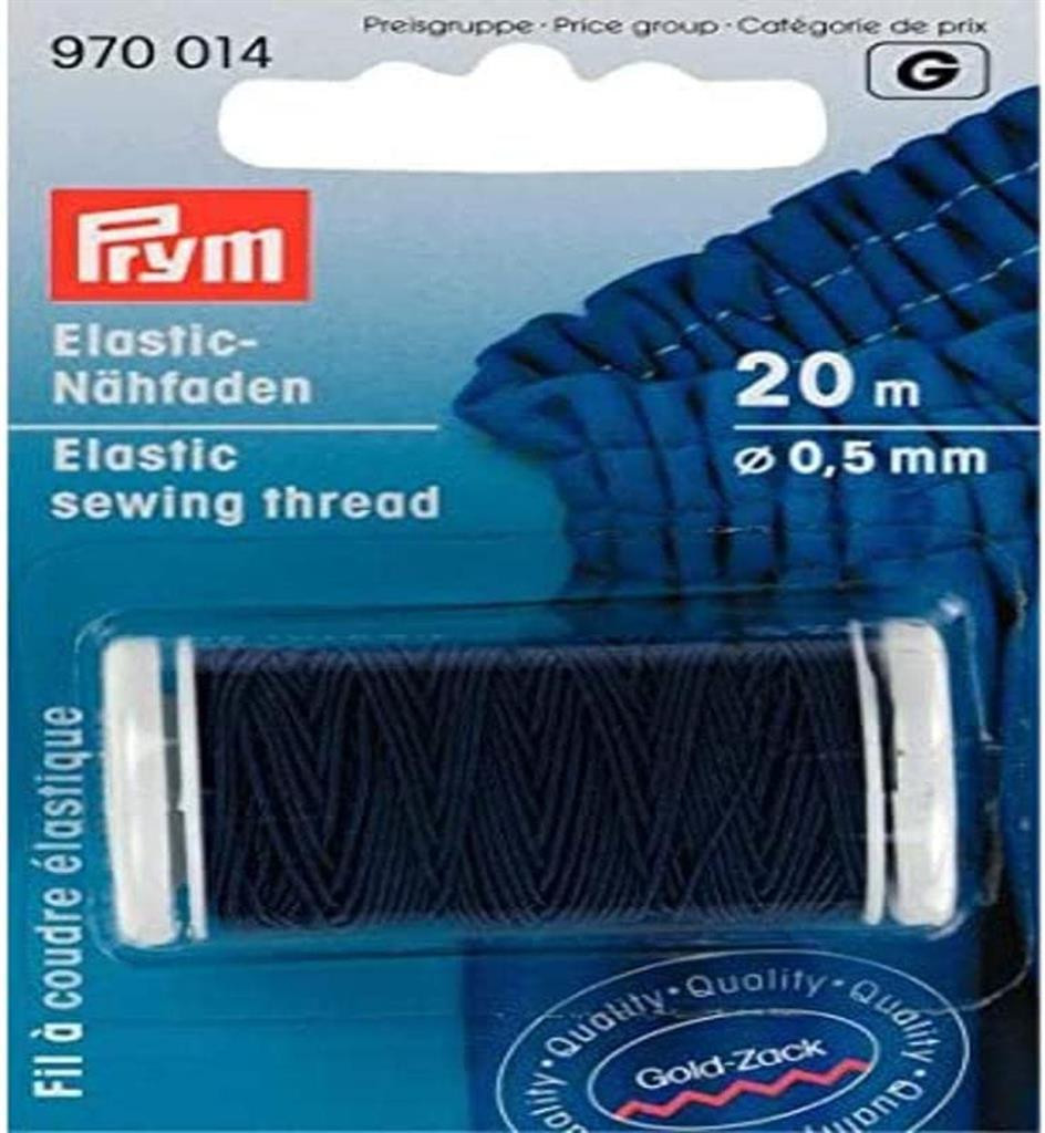 Fil élastique à coudre 0,5mm 20m