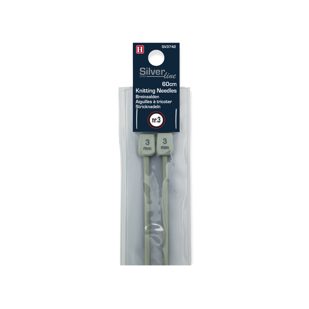 Aiguilles à tricoter extra grandes de 60 cm (10mm, Syntétique)