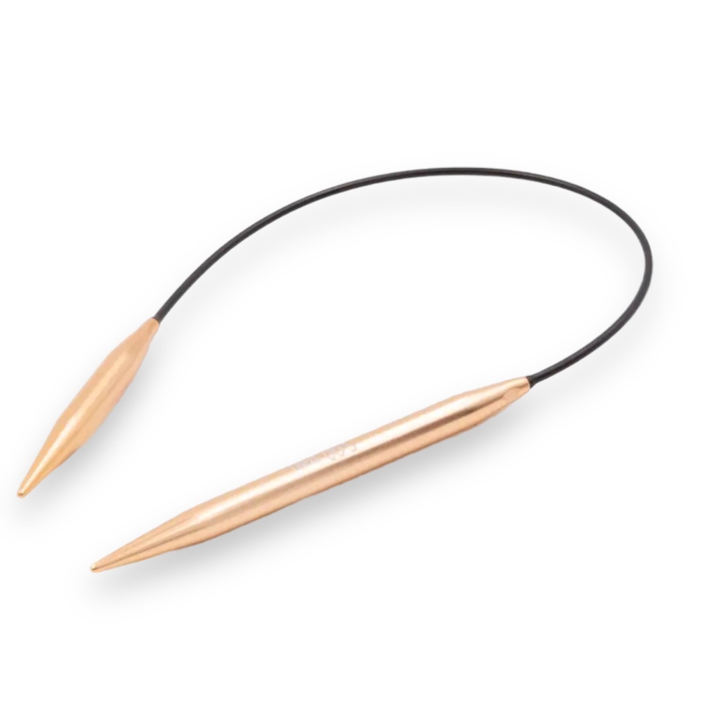Mini aiguilles circulaires rose gold PPY (3mm)