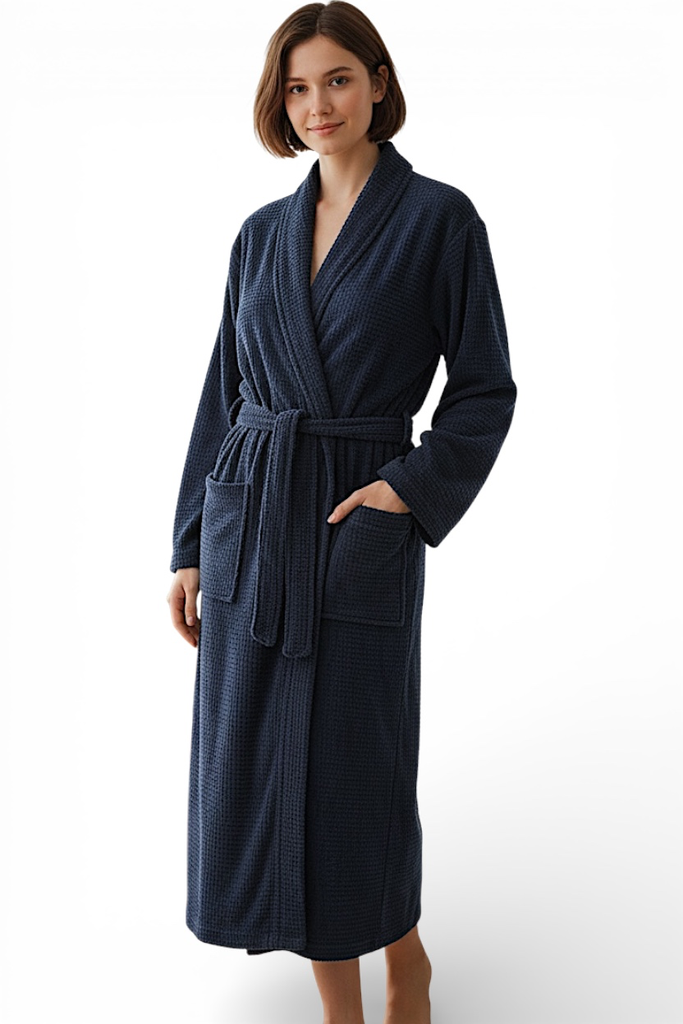 Peignoir velours Eskimo (M)