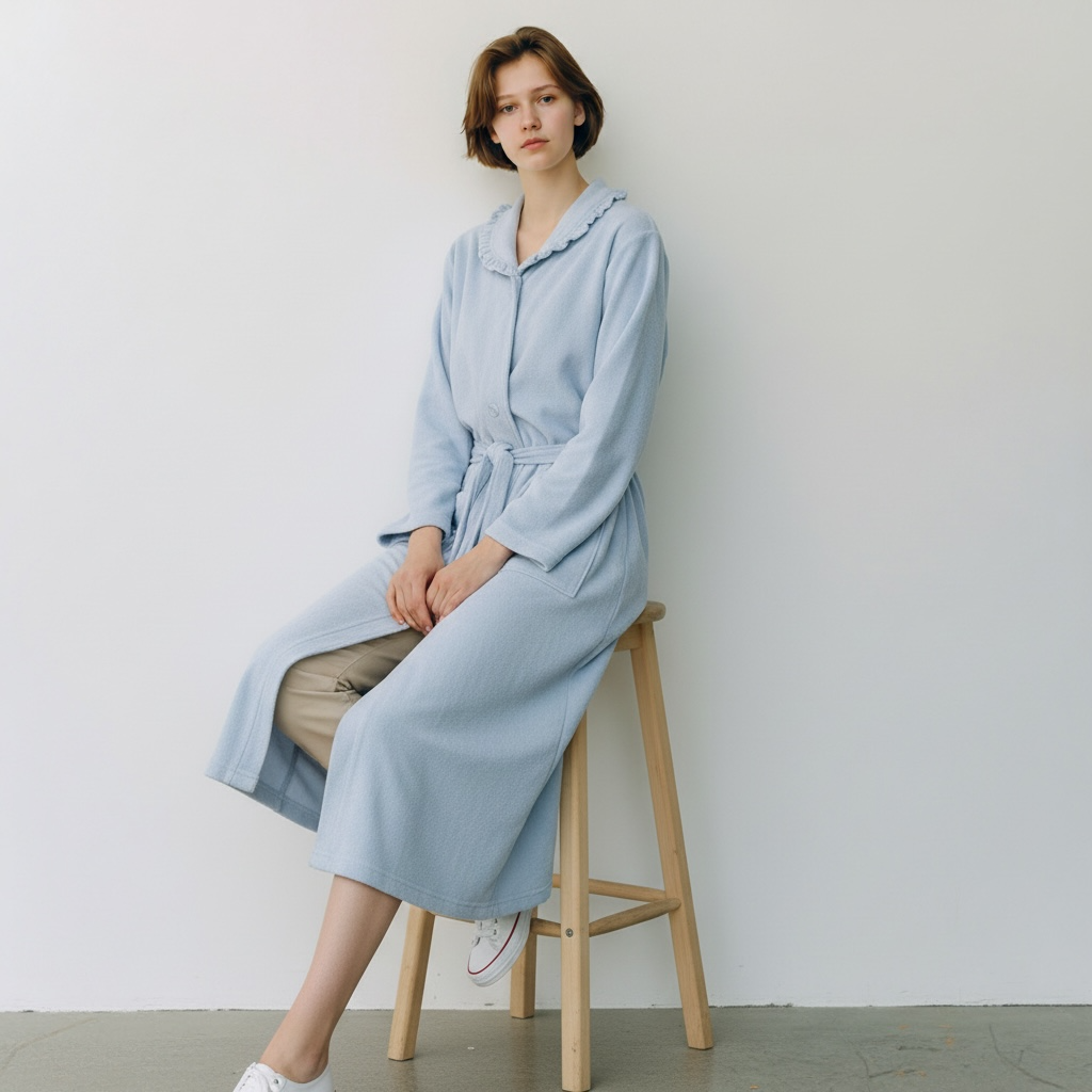 Peignoir Ajane Eskimo   (Rose Pale, M)