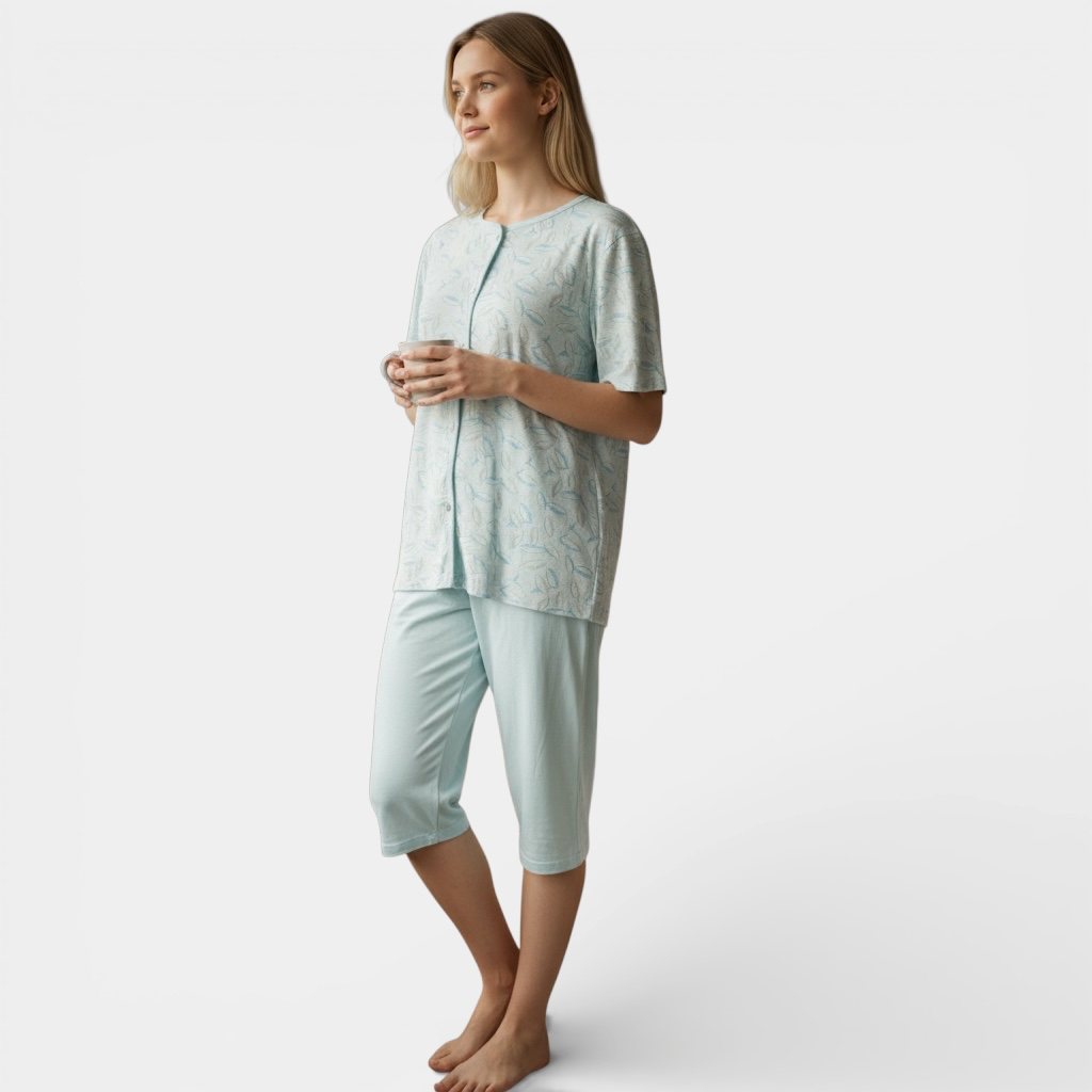 Pyjama-corsaire Abella Eskimo