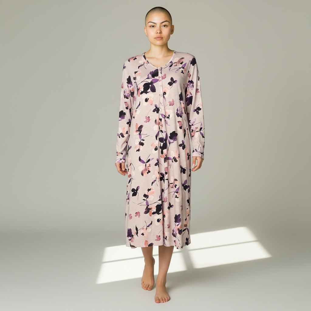 Robe de nuit Feuilles Ringella  