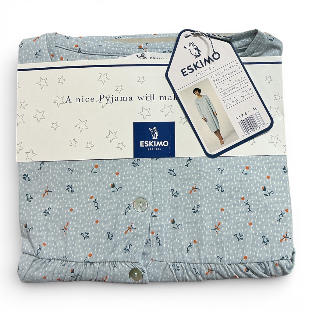 Robe de nuit Audry Eskimo  (XL, Ciel)