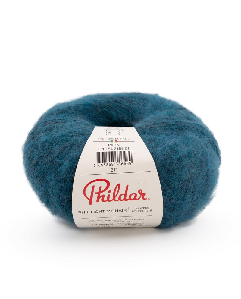Phildar Phil Light Mohair (Noir)