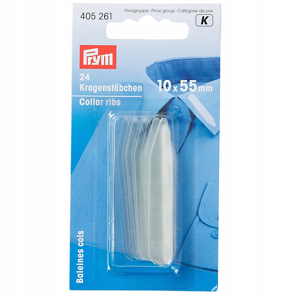 Baleines pour cols de chemise Prym