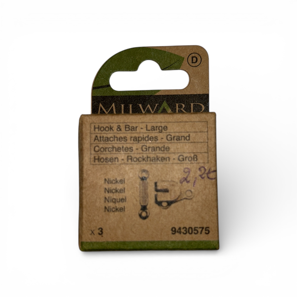 Agrafes et barrettes 5mm Milward