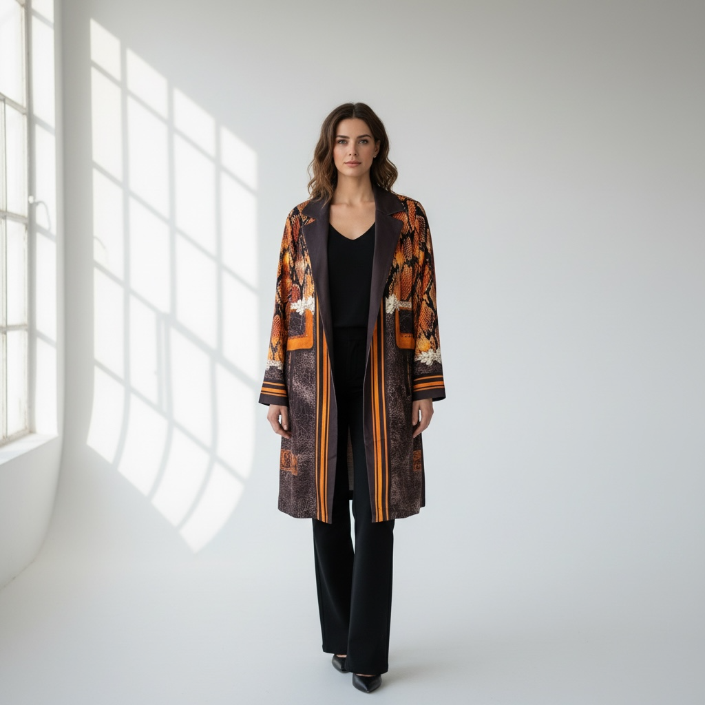 Veste longue Livia
