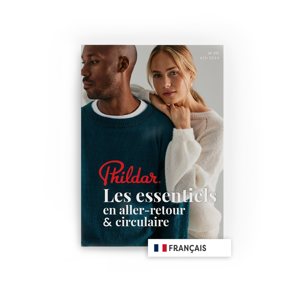 Livre Phildar n°251 Les essentiels en aller-retour et circulaire
