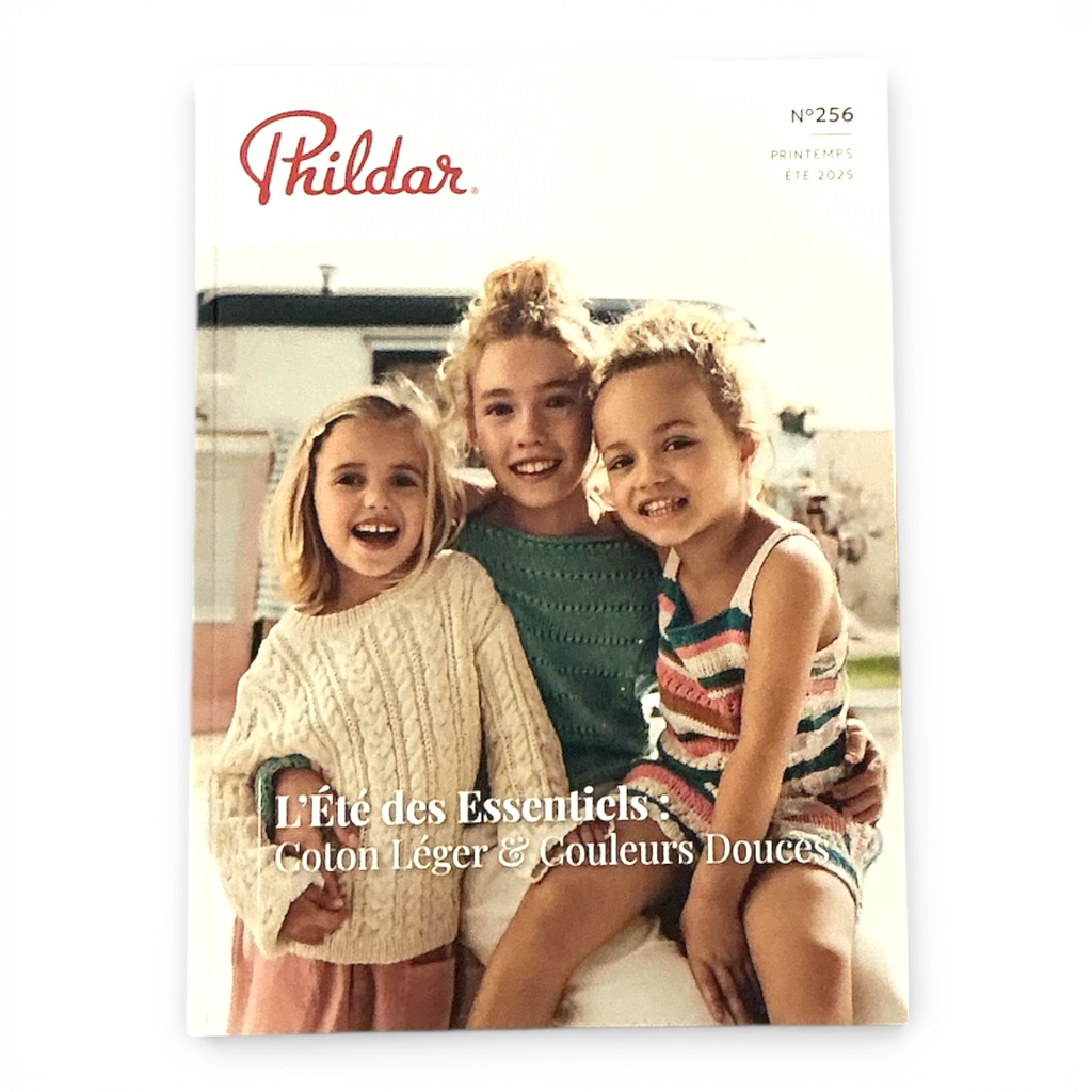 Livre Phildar n°256 L’été des essentiels Coton Léger et Couleurs douces