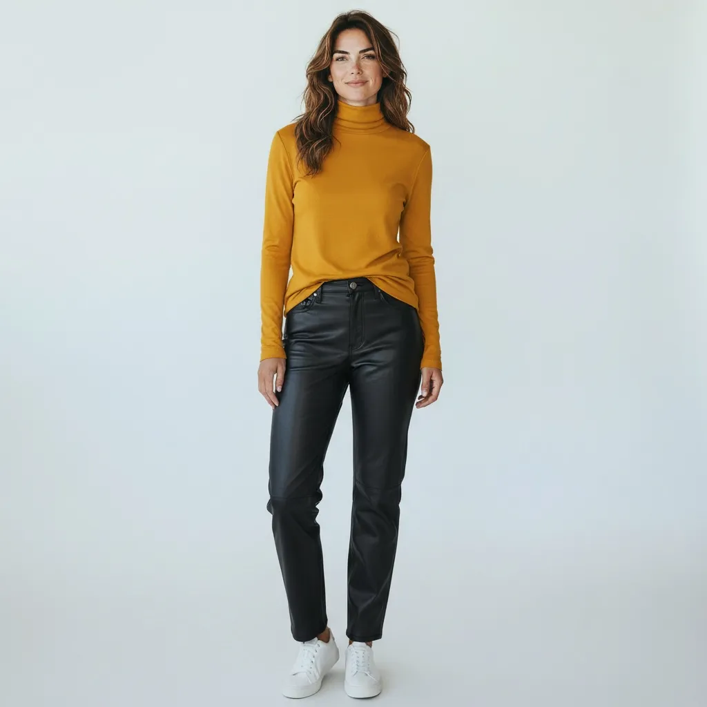 Top Col Roulé Alba