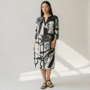 Robe Graphique Mona