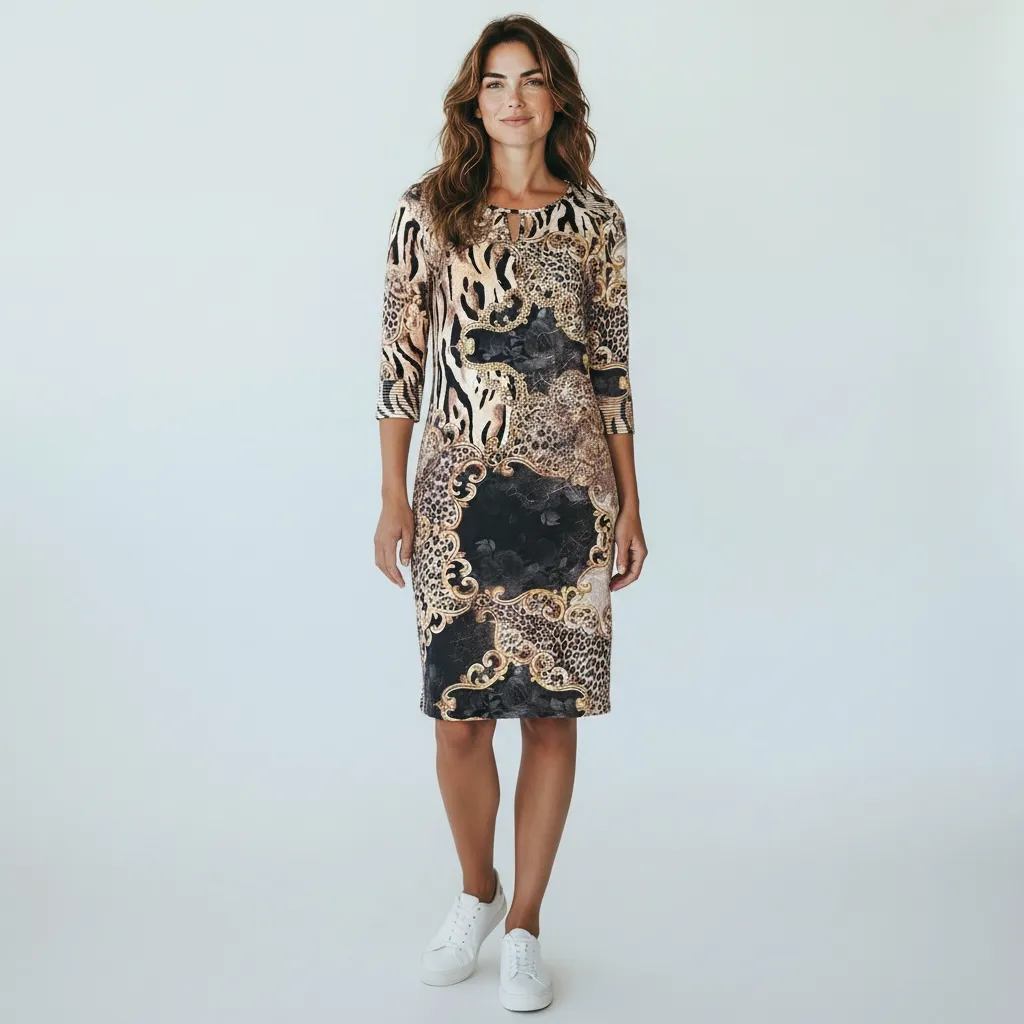 Robe Valentina imprimés 3D (XL)