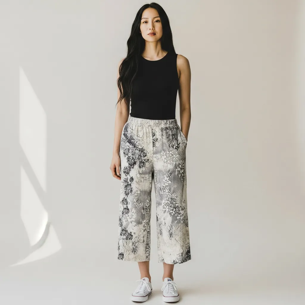 Jupe-culotte Velours Camille