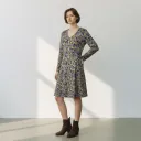 Robe Imprimée Feuillage Lina