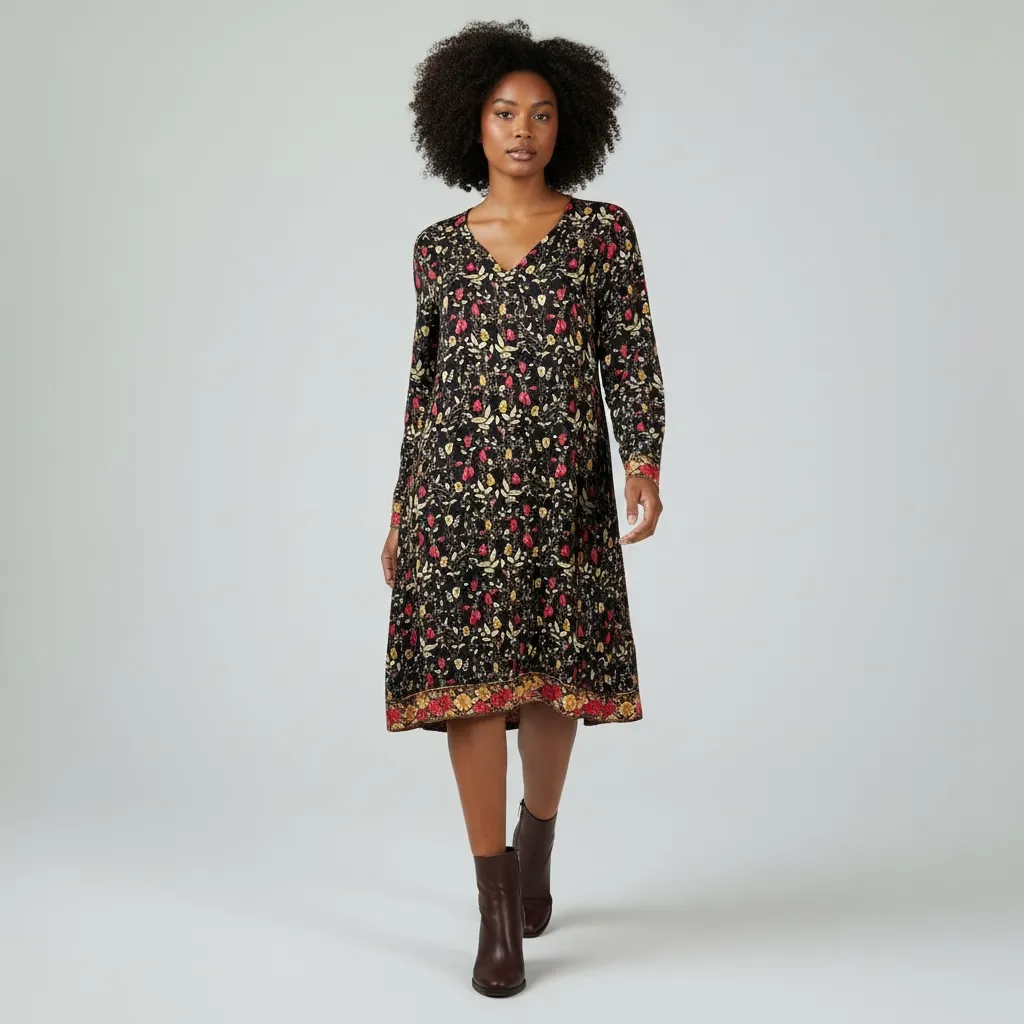 Robe Imprimée Herbier (42)