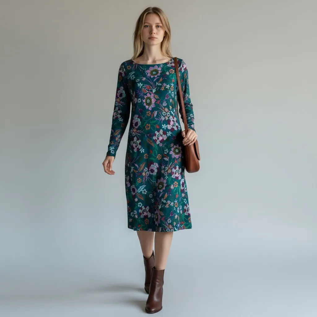 Robe Imprimée Florale Élodie (42)