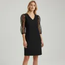 Robe Manches Plumetis Clara