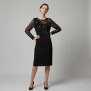 Robe Broderies Roses Sélène