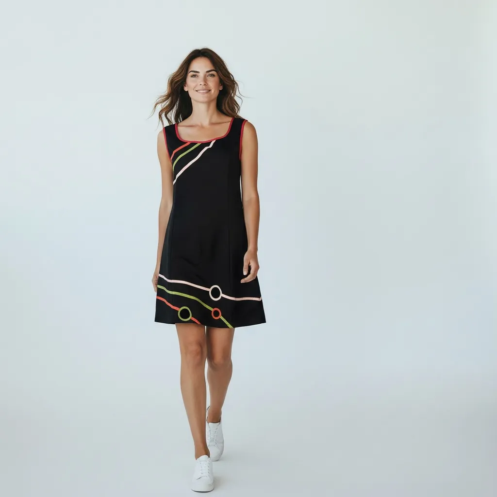 Robe Graphique Élisa