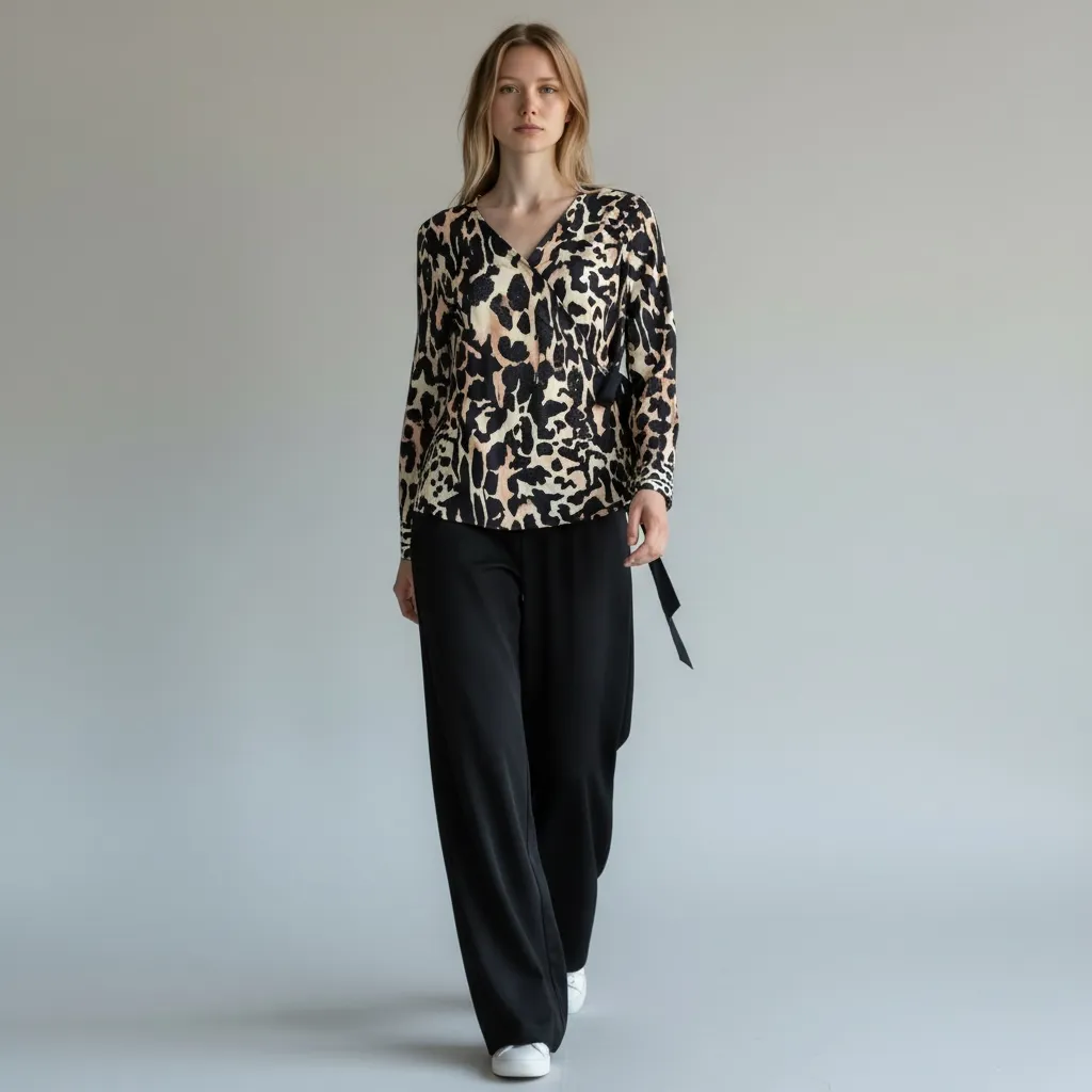 Top Léopard Noué Elina (XL)