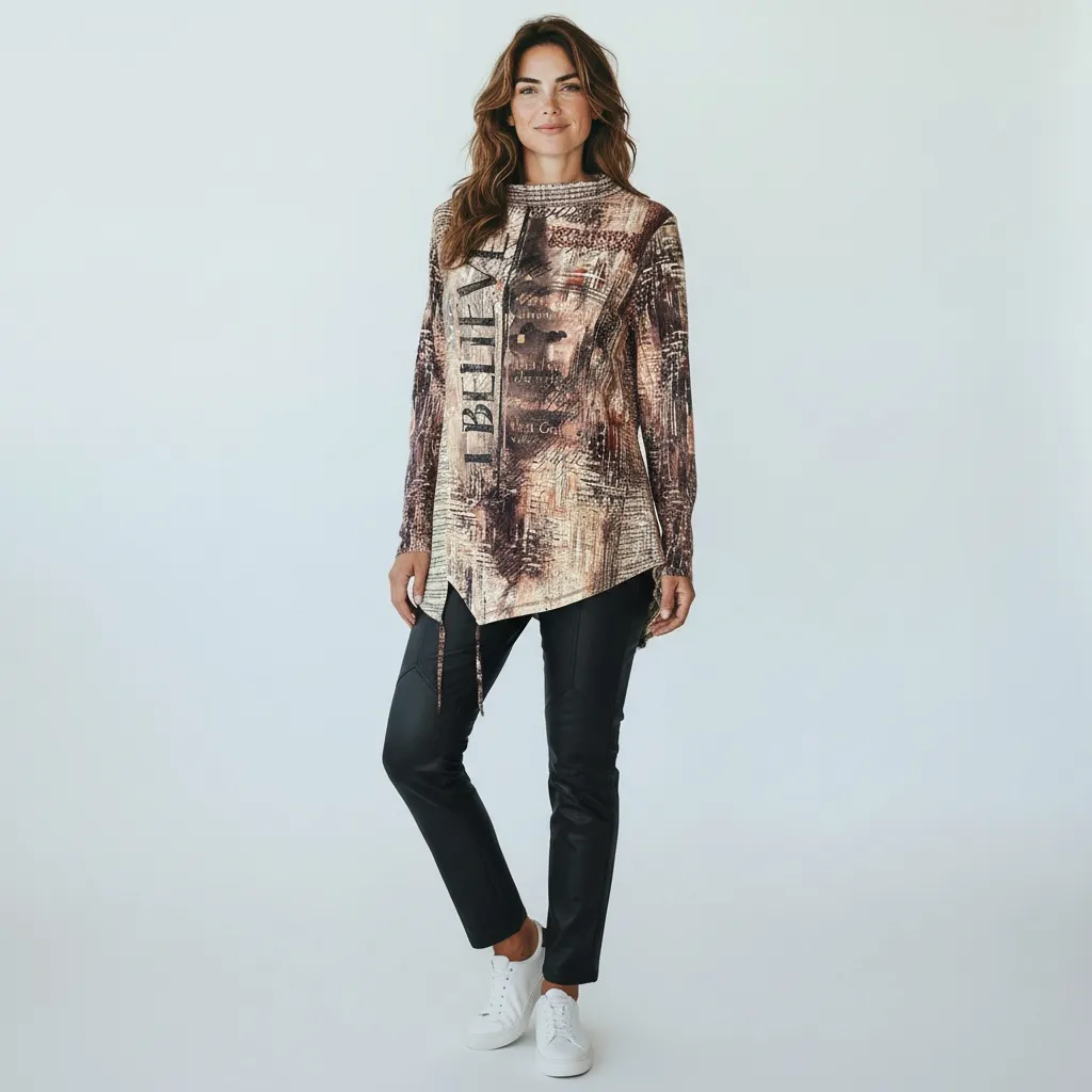 Pull Imprimé Soleil Bohème (SM)